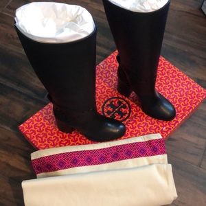 New Tory Burch logo Boots